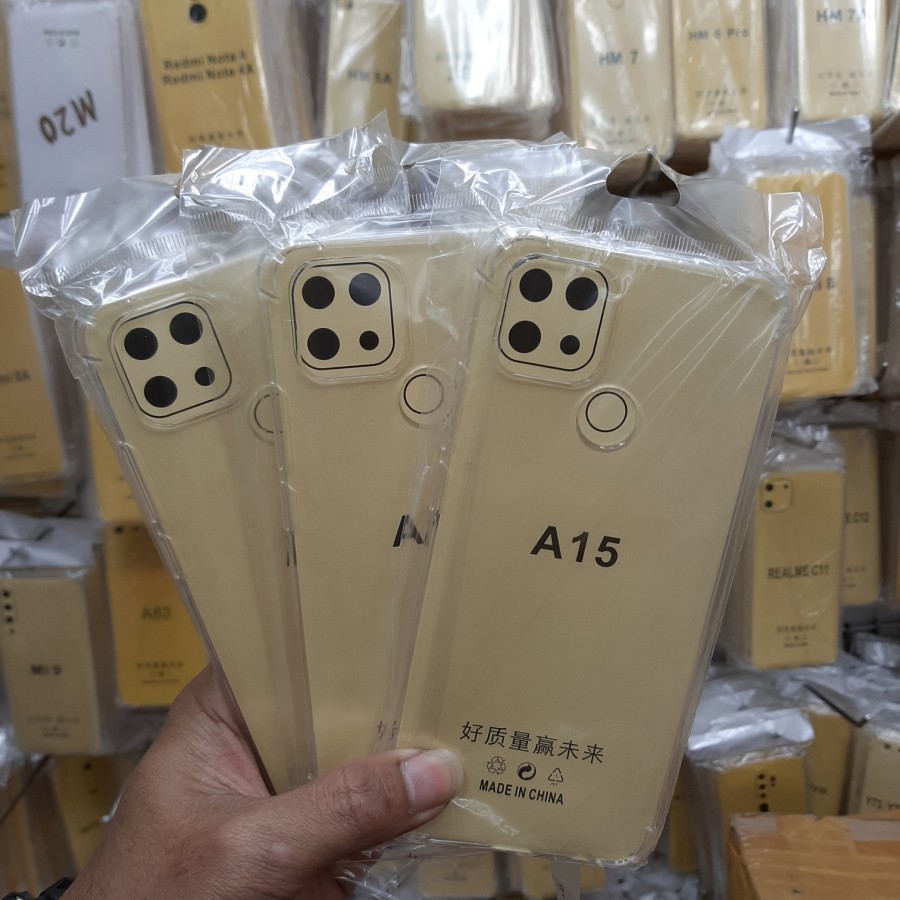 ANTI CRACK OPPO A15 2020 / OPPO A15S SOFTCASE SILICONE ANTI CRACK JELLY CRACK