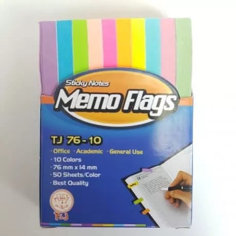 

T&J Labels Memo Flags TJ 76 – 10