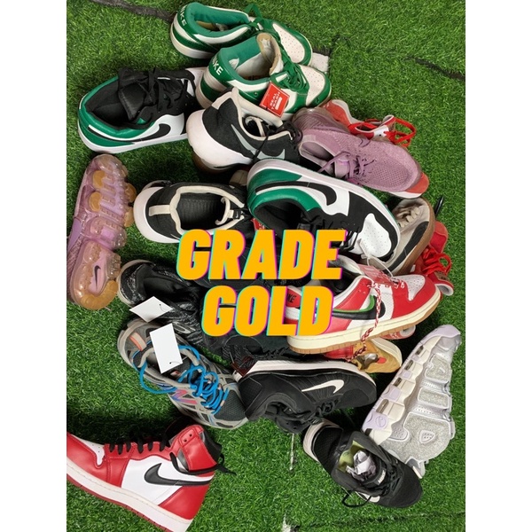 Sepatu second [ Paket Usaha ] Grade Gold 10 pasang