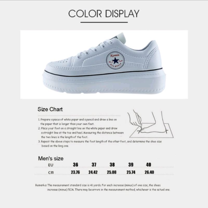 Sepatu Komin 076 warning &quot; SIZE &quot; !!!! model korea Keren, Elegan Heels 4,5 cm ( jangan lupa di lihat size chartnya sebab ukuran lebih BESAR dari sepatu pada umumnya / lainnya)