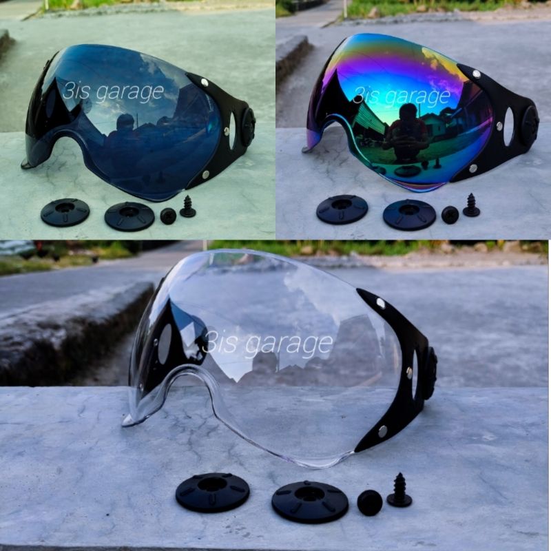 Jual KACA VISOR HELM BOGO PILOT ITALY SCOOPY ORIGINAL Shopee Indonesia