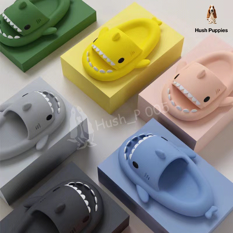 [Size 24-43] Komin Sandal Baby Shark Cartoon Sandal Anak Laki Laki Lucu Sandal Hiu Anak Sendal Anak Perempuan Import Sandal Paus Kids Anti Slip Empuk