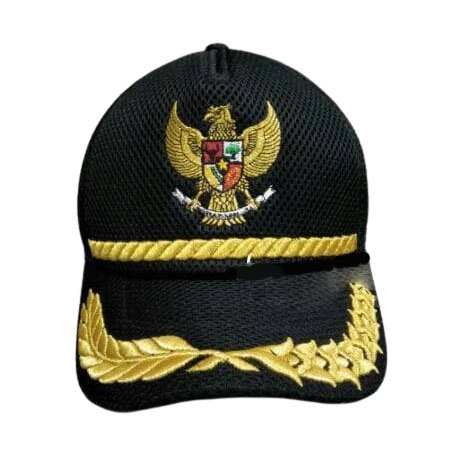 TOPI FULL JARING GARUDA PADI KAPAS DOBEL MESS