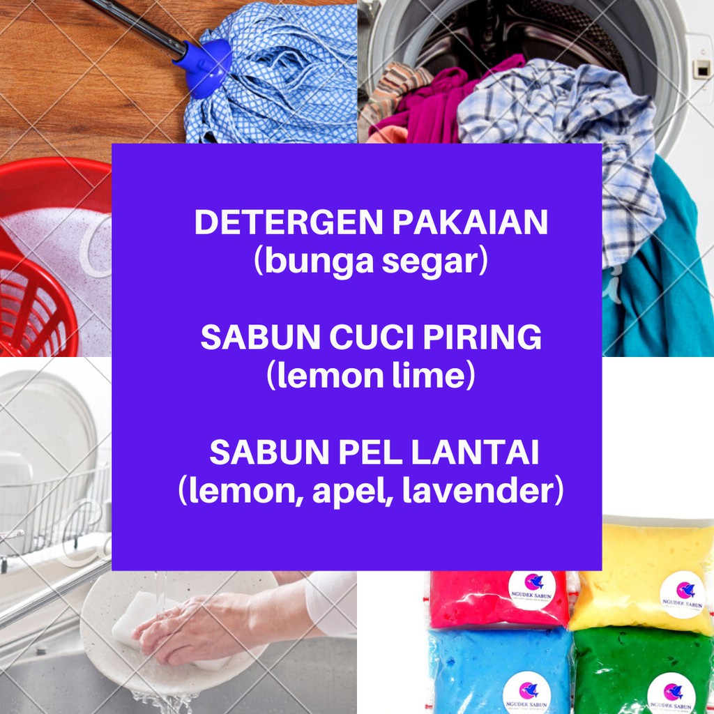 Deterjen Cair 1L - BIANG SABUN 1 Liter - Refill - DIY