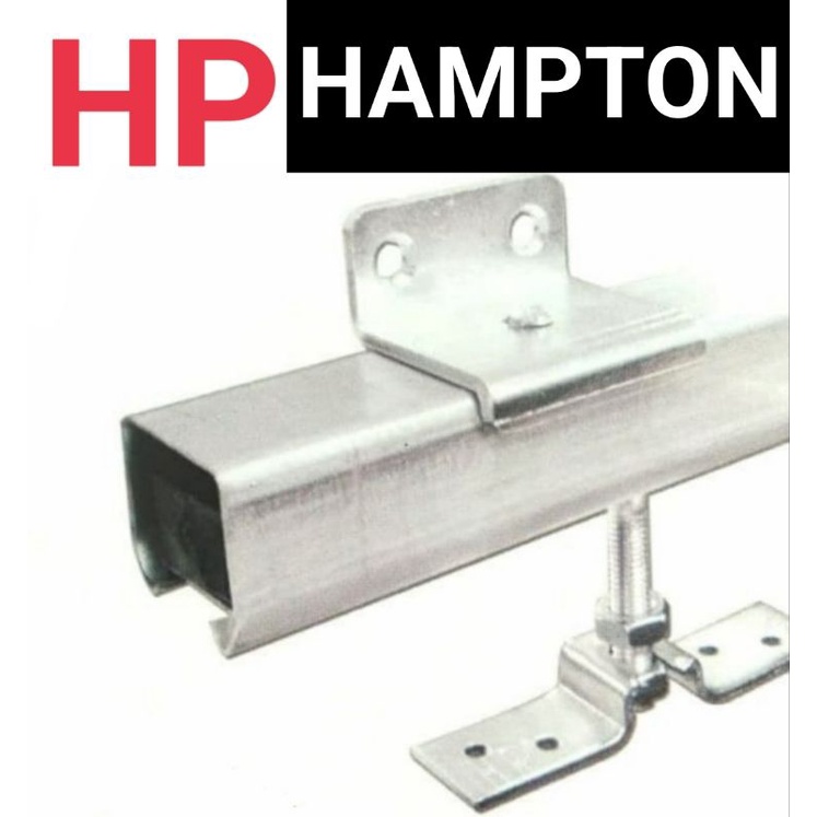 Rel Pintu Geser Gantung/Rail Sliding Door Hampton SR H4 Panjang 200cm/2meter