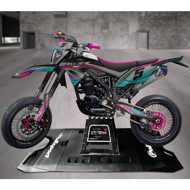 Custom Decals Dtracker,KLX,CRF,WR 150 // DNRRACING