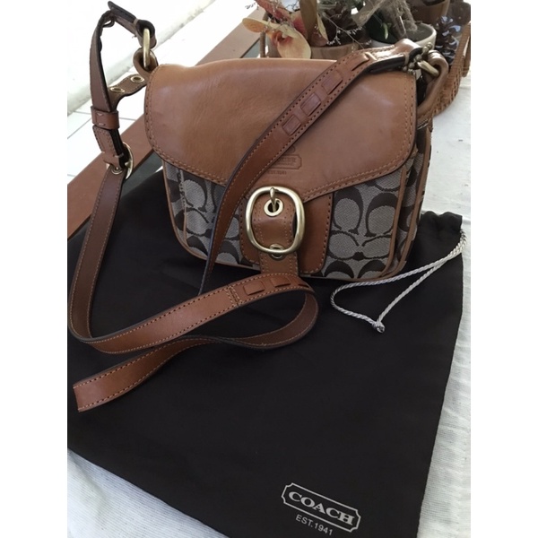❌sold❌Coach Blecker sling bag authentic preloved