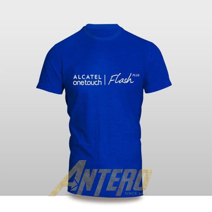 Kaos Baju Pakaian Gadget Handphone Alcatel One Touch Flash Plus Logo