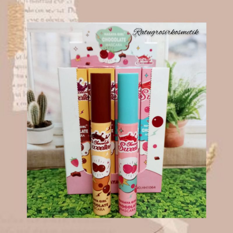 ECER!! MASCARA CHOCOLATE SWEET HASAYA GIRL/MASKARA WATERPROOF NO.HH1064