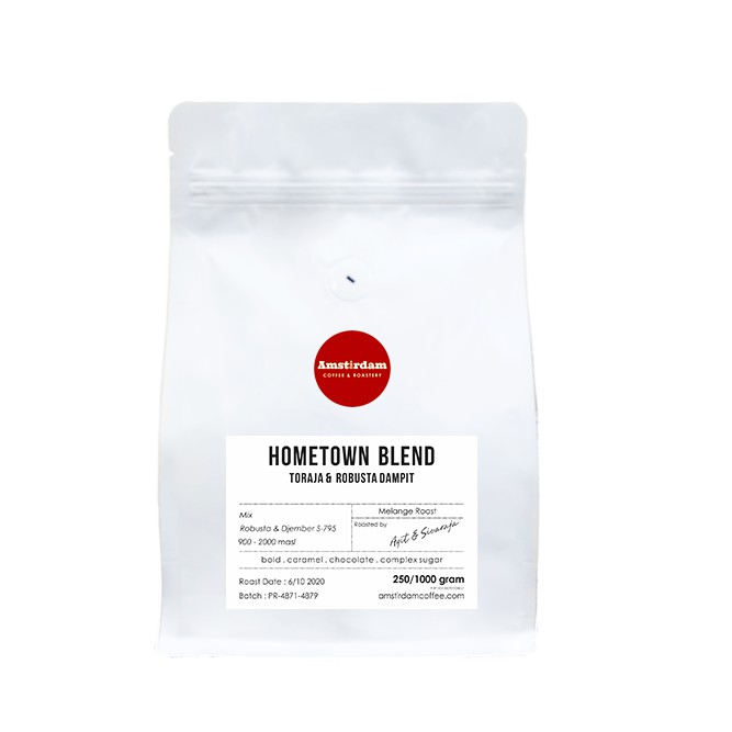 

Hometown Espresso Blend (1kg) 50:50