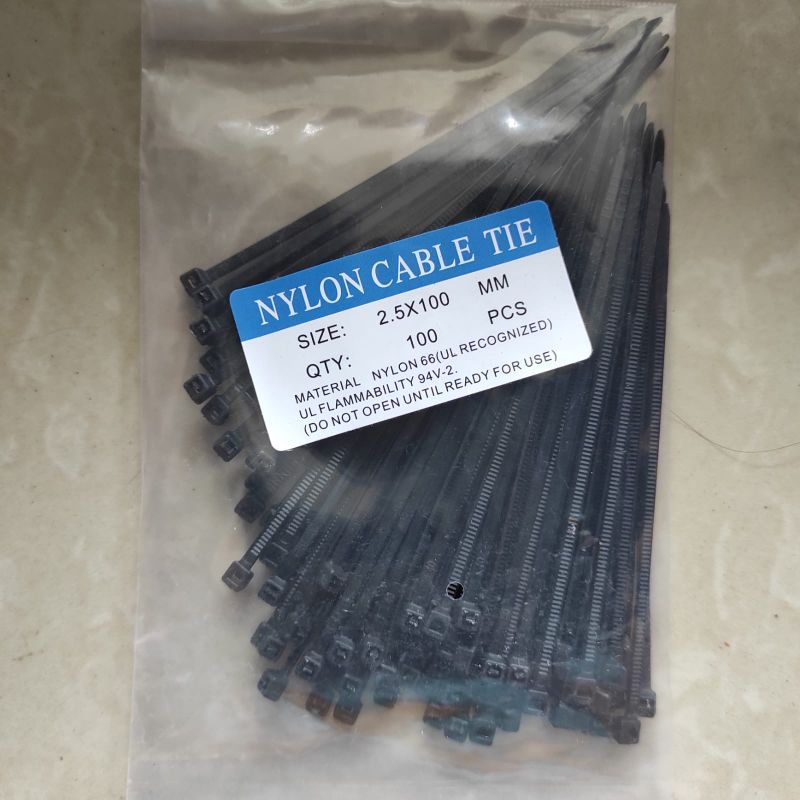 Tali Ties Tali Krek 100mm 150mm 200mm 250mm 300mm Isi 100pcs