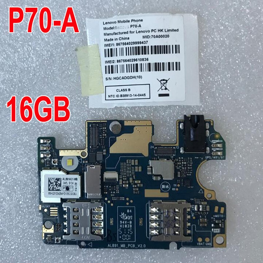 100 Tested Original Mainboard For Lenovo P70 P70a P70 A P70t P70 T 2gb 16gb Motherboard Shopee Indonesia