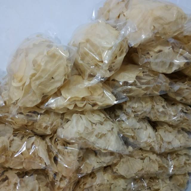 

Kripik gadung mentah