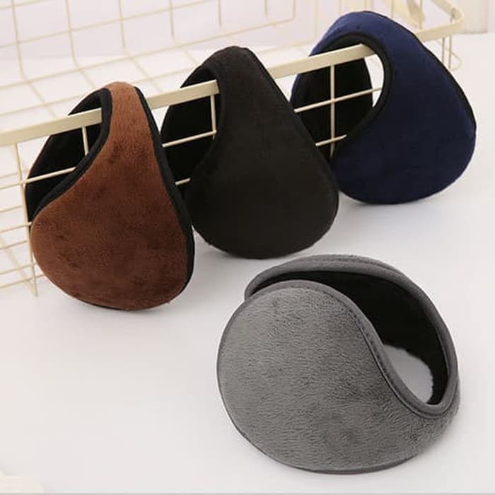 EMF earmuff flat pelindung penutup penghangat telinga musim dingin winter