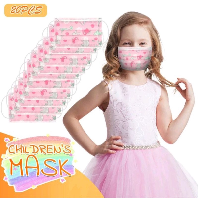 masker anak 3ply