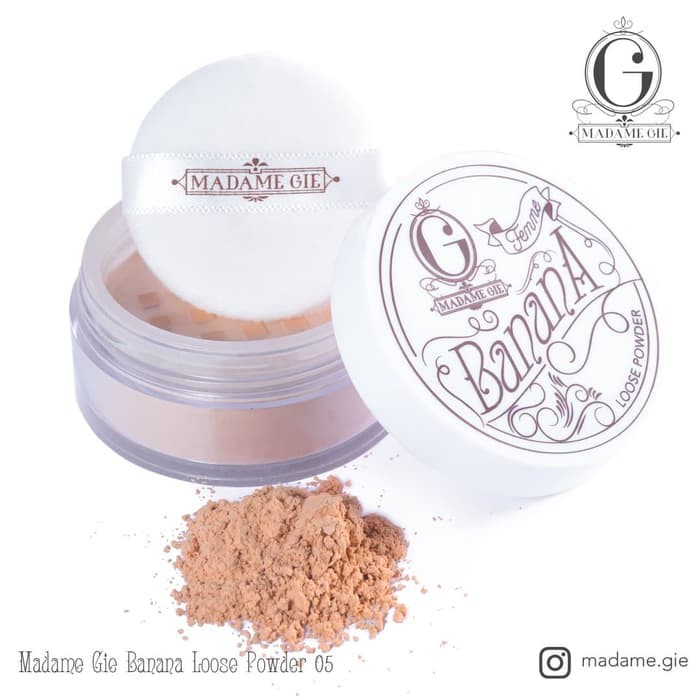 Madame Gie Femme Banana Loose Powder - BEDAK TABUR MADAME GIE