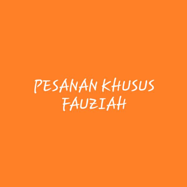 

Pesanan khusus