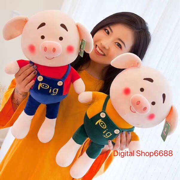 BONEKA BABI DUDUK / LUCU / LEMBAT / SOFT PIG DOLL UKURAN TINGGI 90 CM