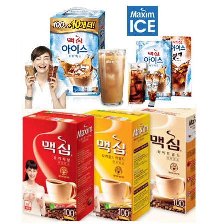 

SACHET Maxim Korea Coffee Mocha Gold / Original / White Gold / ICED Black / ICED Mixed Kopi