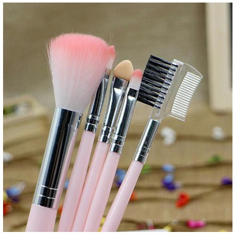 (FY) COD Make Up Brush H71 Set 5 in 1 Packingan Tas / Make Up Tools / Brush / Kosmetik FY