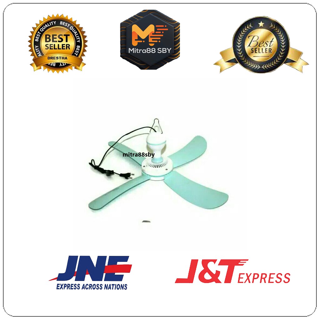 Mitra88sby Kipas Angin Gantung ( Helifan  Mini Portable Heli Fan )