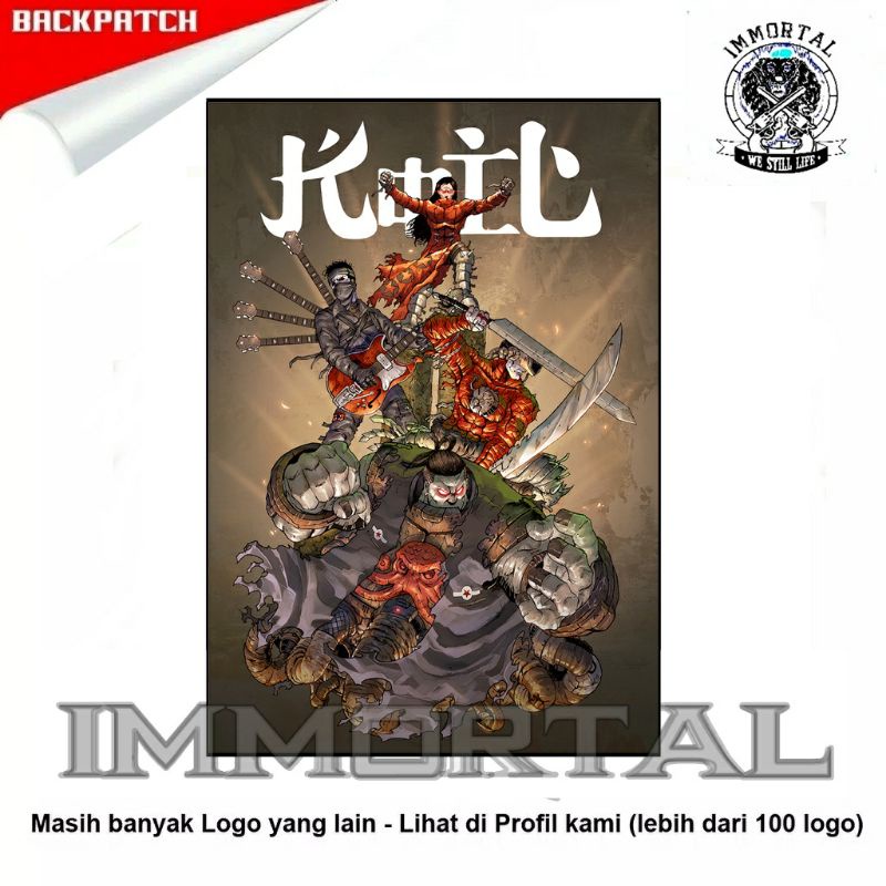 Backpatch emblem punggung koil