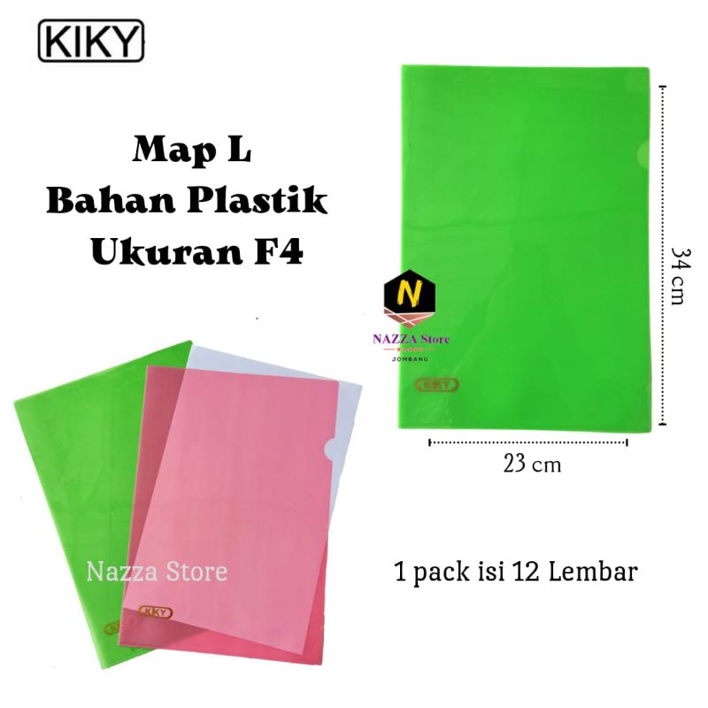 

Map L Plastik Ukuran F4 1 pcs