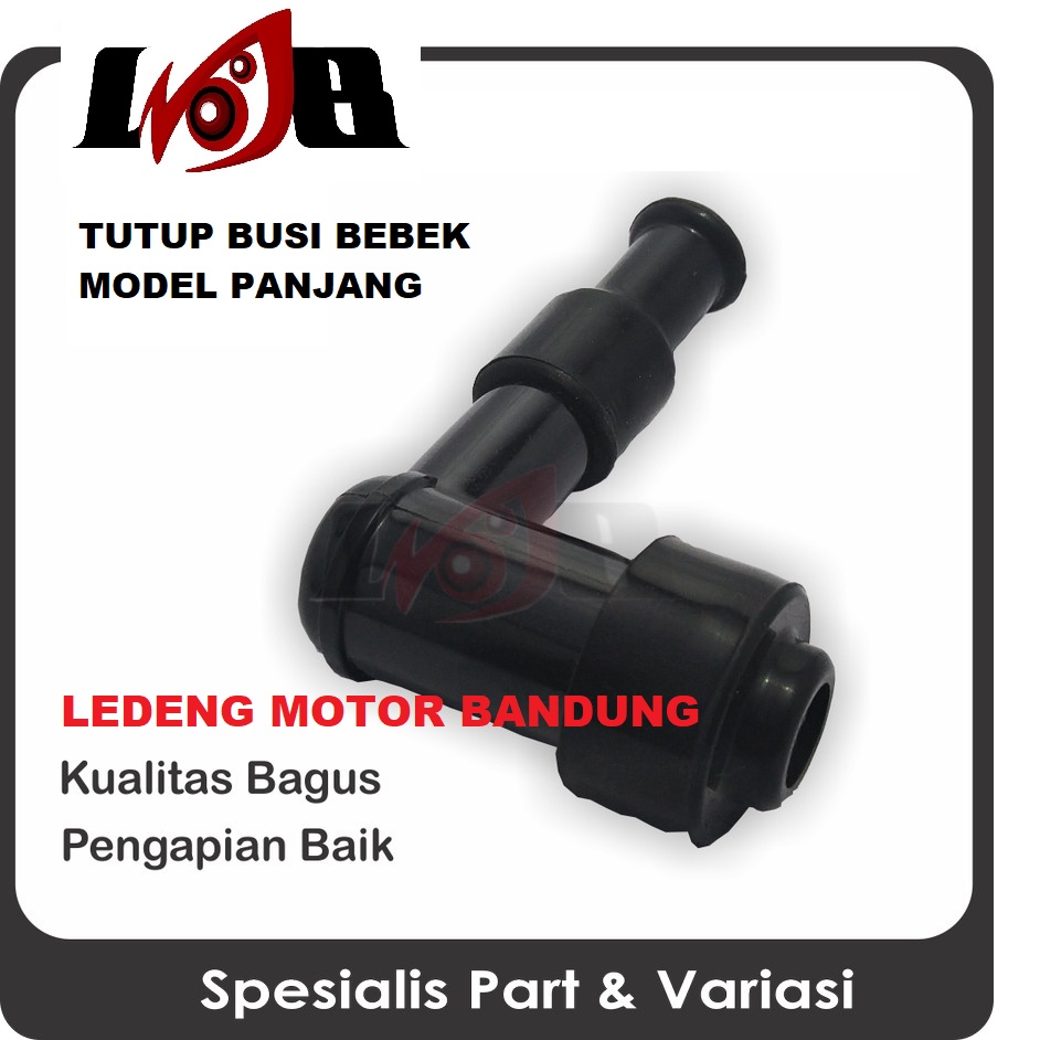 MPM Tutup Busi Panjang Cop Kepala Cangklong Motor Supra Vario Beat Smash Shogun Fizr Vega Jupiter