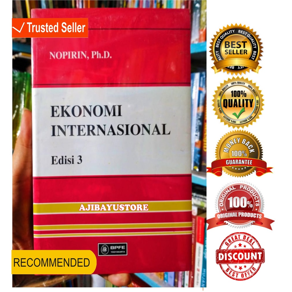 Jual Buku Ekonomi Internasional Edisi 3 Nopirin BPFE Yogyakarta ...