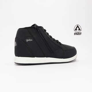 Aerostreet 37-42 Brushpen Hitam Putih - Sepatu Sneakers