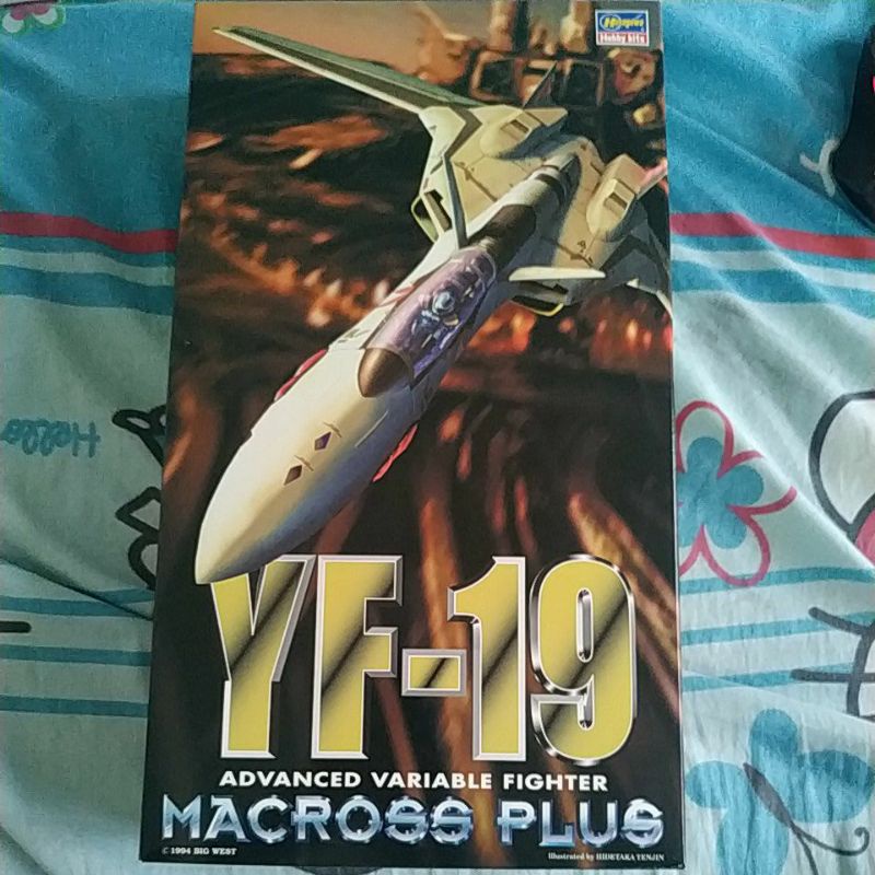 macross plus yf-19 1/72 model kit hasegawa