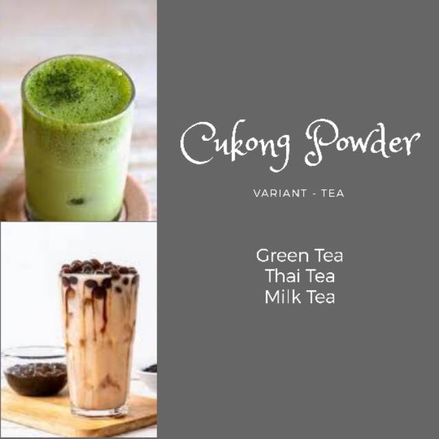 500 gt (Variant Tea) Milkshake / Bubble Drink