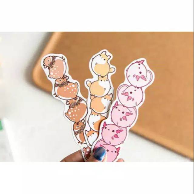 

Animal Party Bookmark