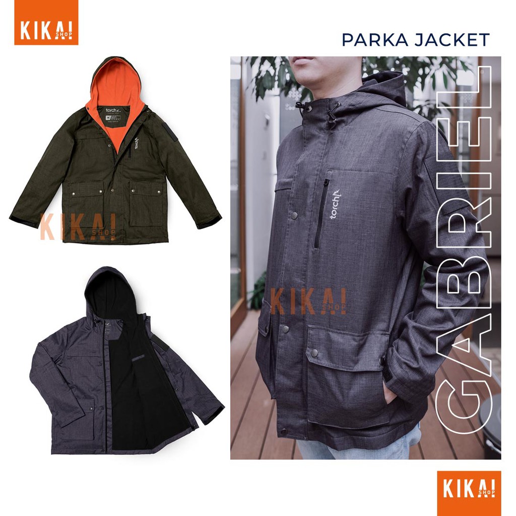 Torch Original Pakaian Pria Jaket Parka Gabriel
