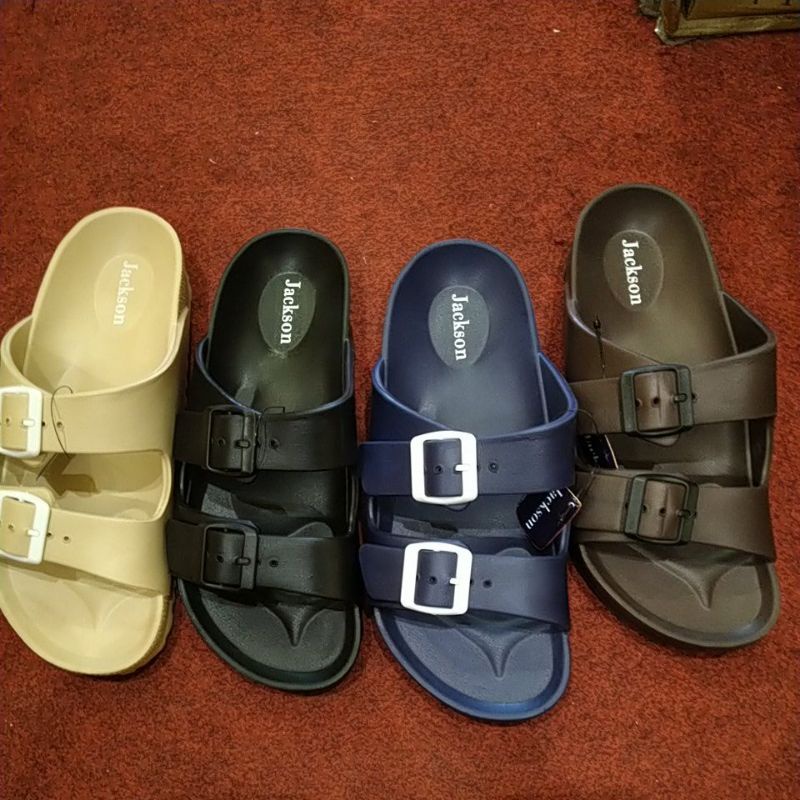 Sandal karet unisex merk Jackson