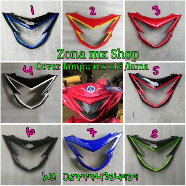 Cover lampu mx old /lama taring