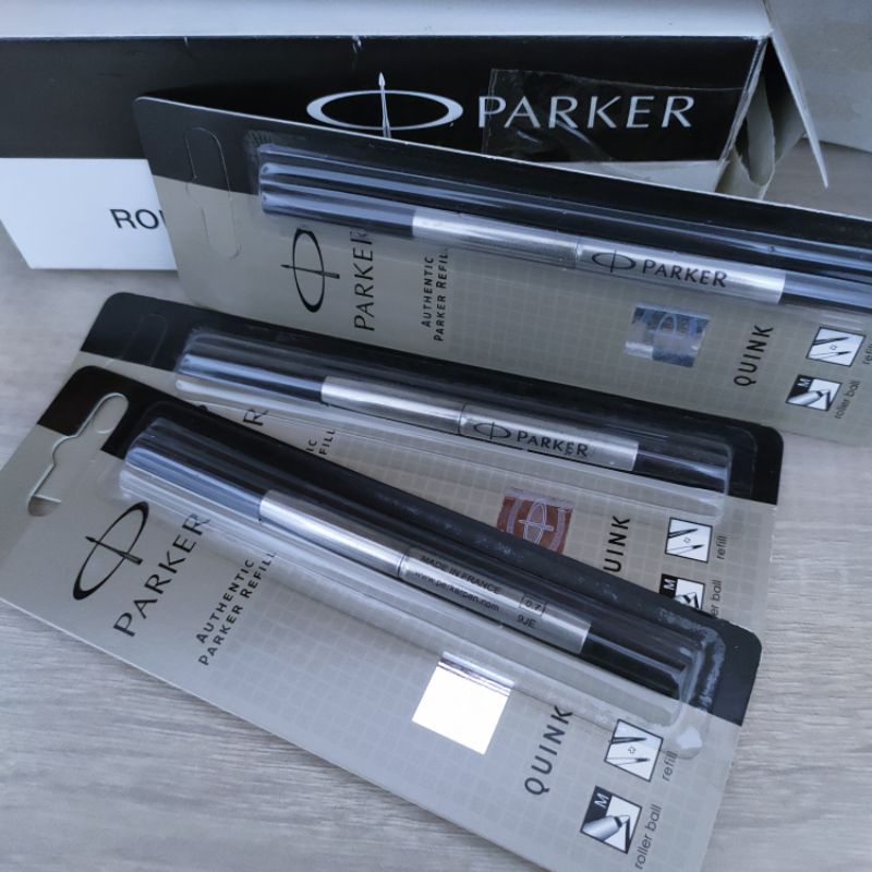 

Refill Parker ORIGINAL RollerBall | Isi Ulang Pulpen Parker RB | Isi tinta cair gel Hitam