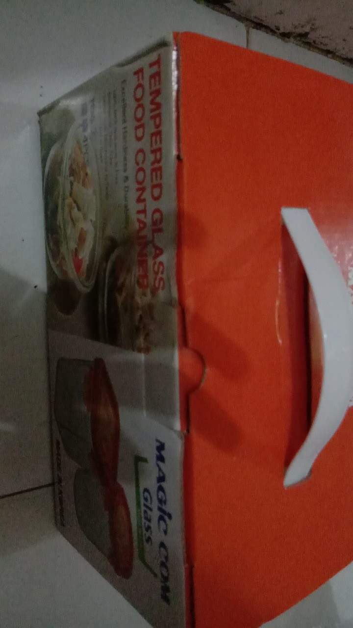 Yong Ma - Magic Com Glass - Tempat/kotak Makanan Kaca 720 & 920 Ml - Ymg753ci & Ymg753gi