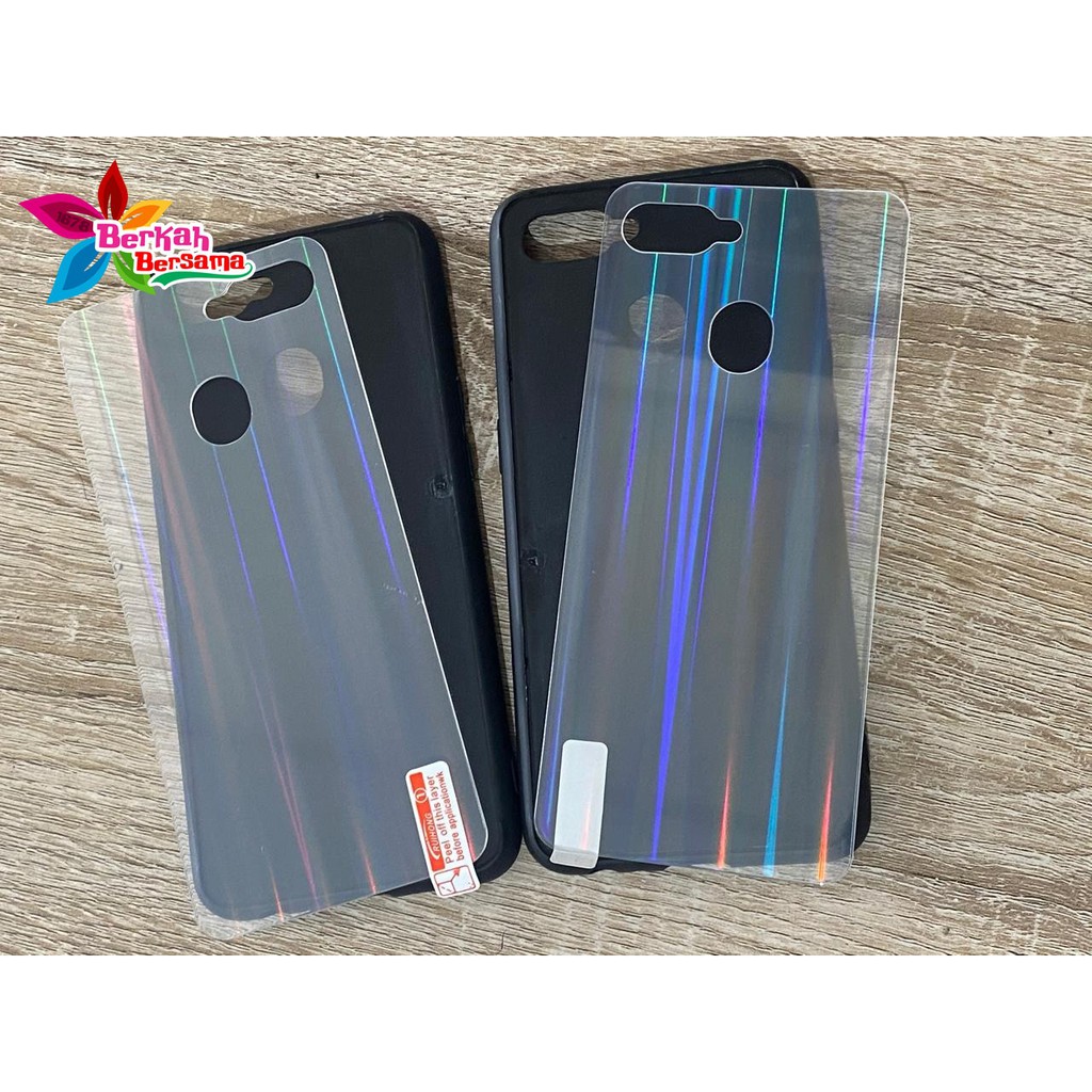 Softcase tempered glass Back Case Glass aurora Case Polos Case Mentahan Kaca BB1239