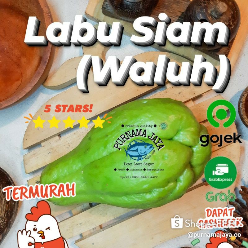 

Labu Siam Besar / Waluh Sayuran Segar Bandung