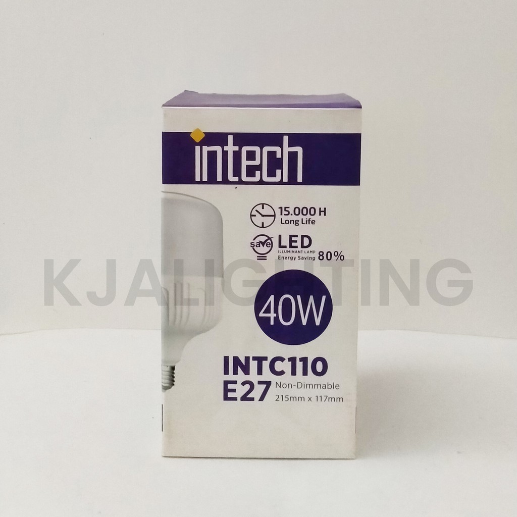 LAMPU LED CAPSULE INTECH 40W 40 WATT PUTIH