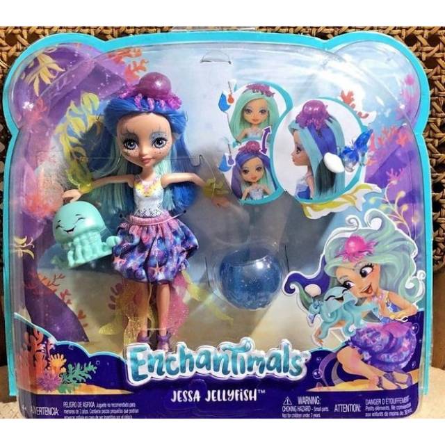 enchantimals jessa jellyfish