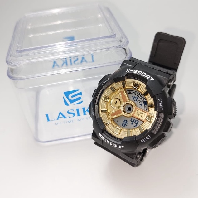 Jam Tangan Digital Unisex Berkualitas Lasika Type 8142 Anti Air Super Murah