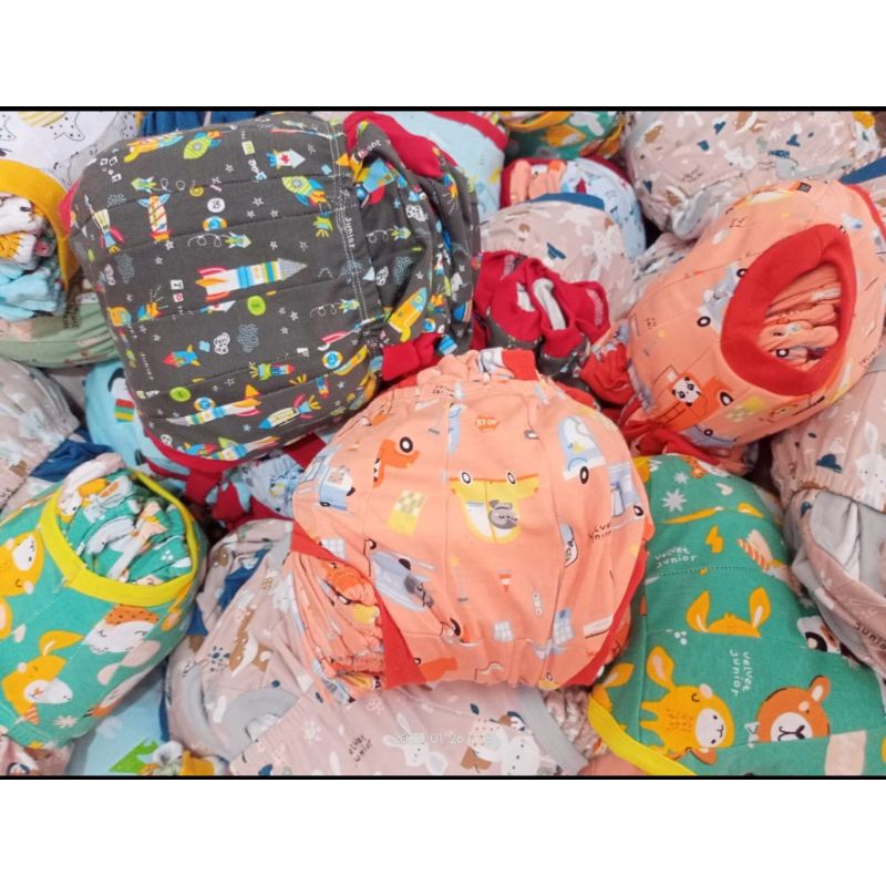 Celana Dalam &amp; Celana Pop Anak Bahan Velvet Libby dan Nagatomi Harga Per Lusin dan Kodi