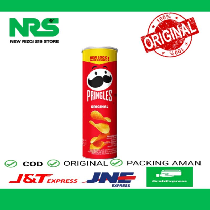 

Pringles Original 107g Keripik Kentang - Potato