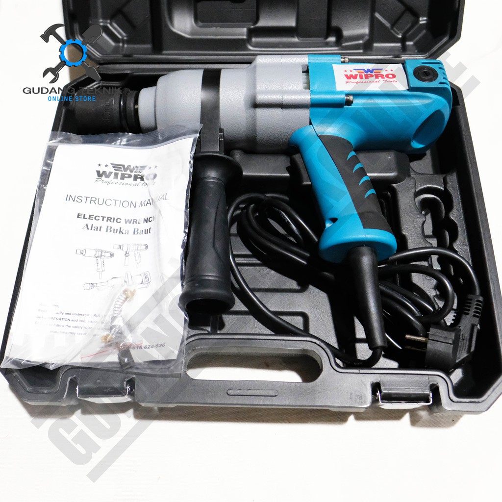 Wipro EW-624 Impact Wrench Listrik 3/4&quot; Mesin Alat Buka Baut Electric impact wrench