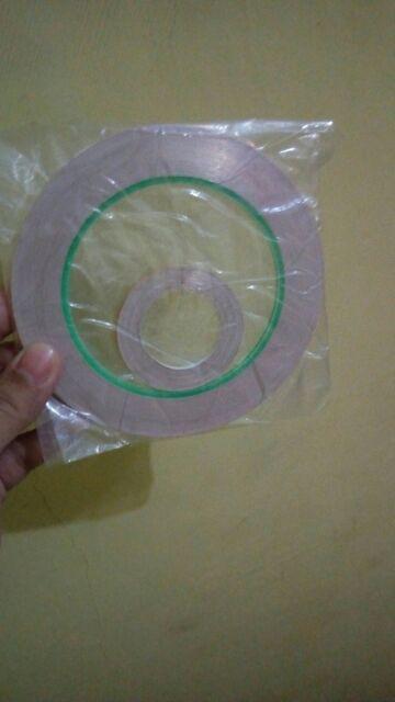 1 Roll  3mm Copper Tape Tembaga Foil Jalur Konduktor Pcb Led Lem Stiker Panas Isi 25meter