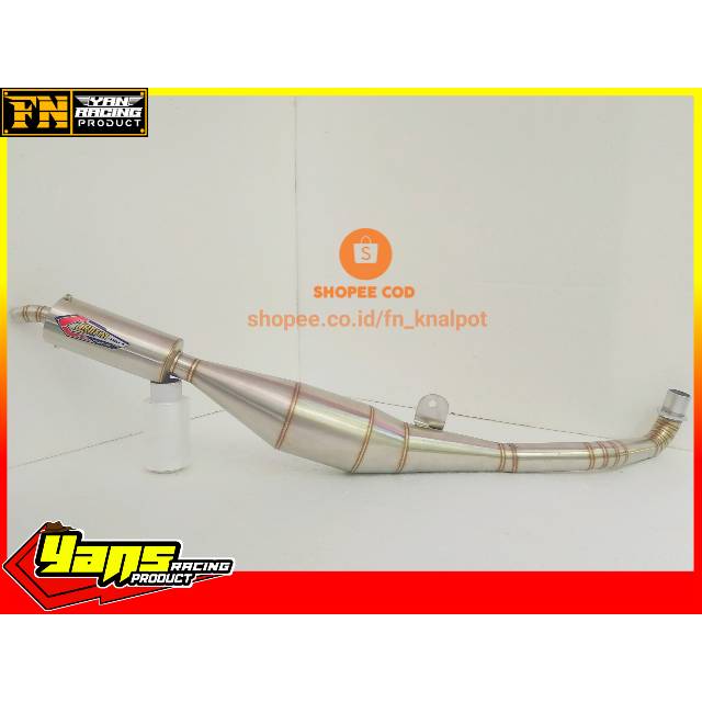 Knalpot Fiz r standar racing Creampie full stainles