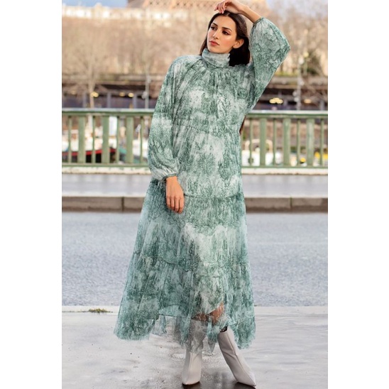 El Mar Minorca Long Dress Benang Jarum X Mmehuillet