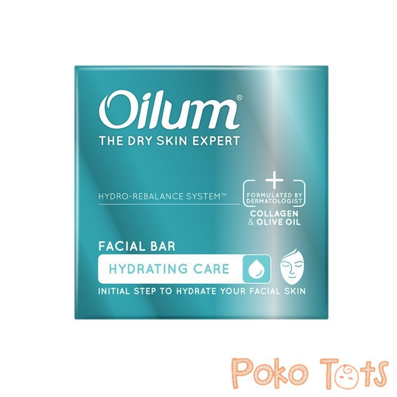 Oilum Facial Bar Hydrating Care 60gr Sabun Pembersih Wajah WHS